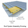 RoofRoofing Panel Slock 600 system is an improvement based on the innovation of previous SS-468 system. It is very competitive for its better economy practicality, functionality and wind uping Panel Slock 600-4