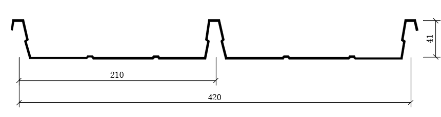 Roofing panel Slock 420-1