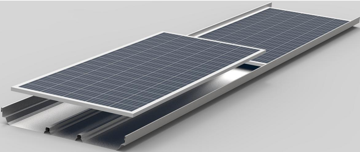 Photovoltaic roof panels