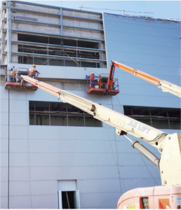 Cold room with sandwich panel design points